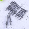 FAVOMOTO 50pcs 70mm Large Castle Golf Tees Plastic Castle Golf