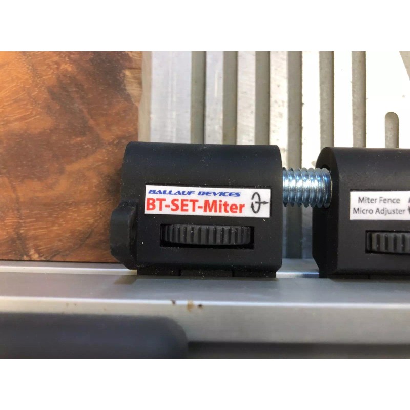 Ballauf Devices Miter Set - Micro-Adjuster for saws, router, shapers