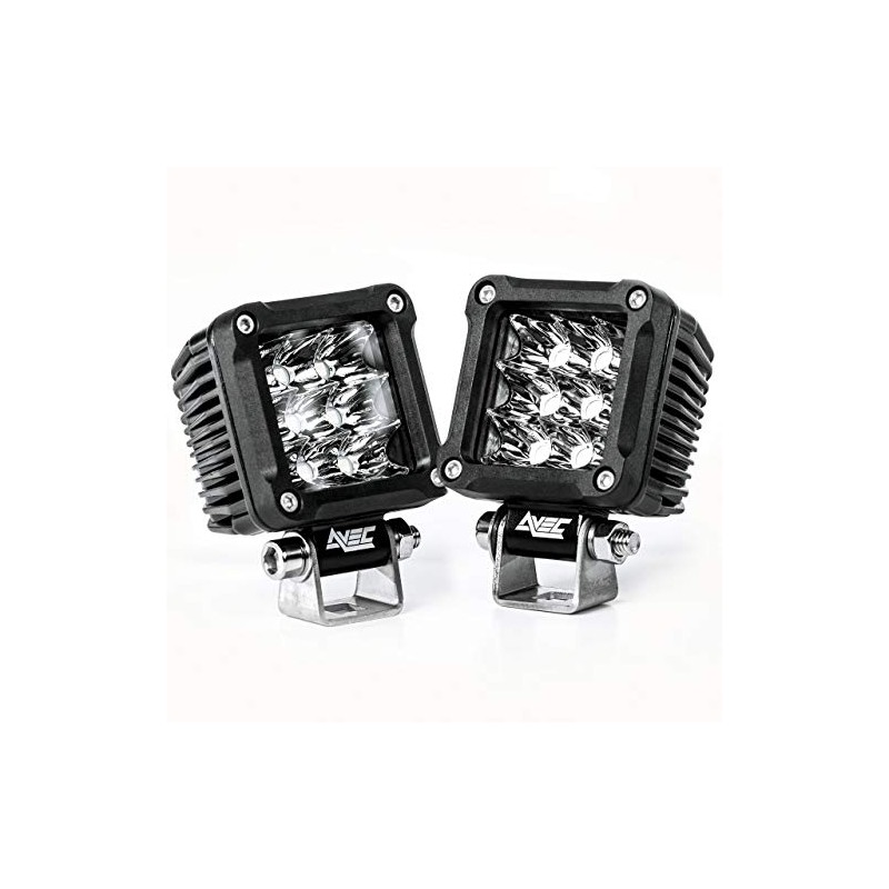 Avec 2 pc 2 Inch Cubix Series 18w LED Work