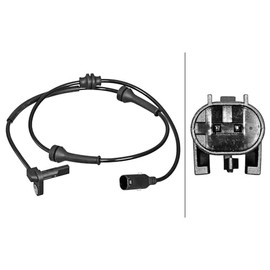 HELLA 6PU 358 217-131 Sensor Wheel Speed 2-Pin Cable 783 mm