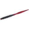 POFET 2 Pcs Mini Round Heat Resistant Nylon Bristles Hair