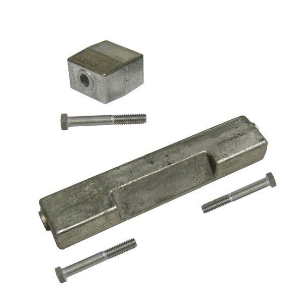 US Marine Products Zinc Anode Kit Fits OMC BRP Johnson Evinrude 90-225 Hp 1991 and Later Includes Hardware Replaces BRP 5007089, BRP 433580, BRP 393023, BRP 436745