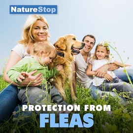 Flea Repellent Spray for Humans, DEET-Free Insect Repellent for Skin & Outdoor Protection, 6 oz (180mL)