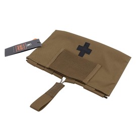 KRYDEX Tactical Blow Out Kit Bag Medical Pouch First Aid Bag IFAK Pouch with MOLLE and Belt Loop (CB)