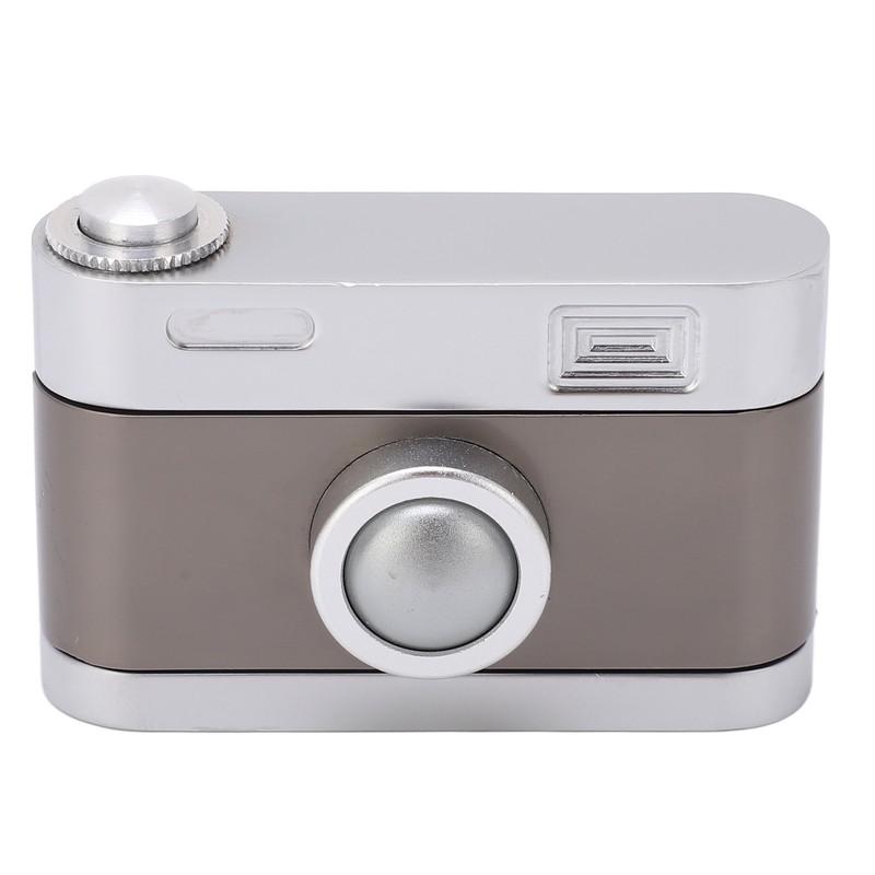 Camera Shaped ADHD Push Slider Toy Adult Metal Press Click