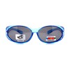 SA106 Womens Rhinestone Polarized Oval Fit Over Sunglasses Blue