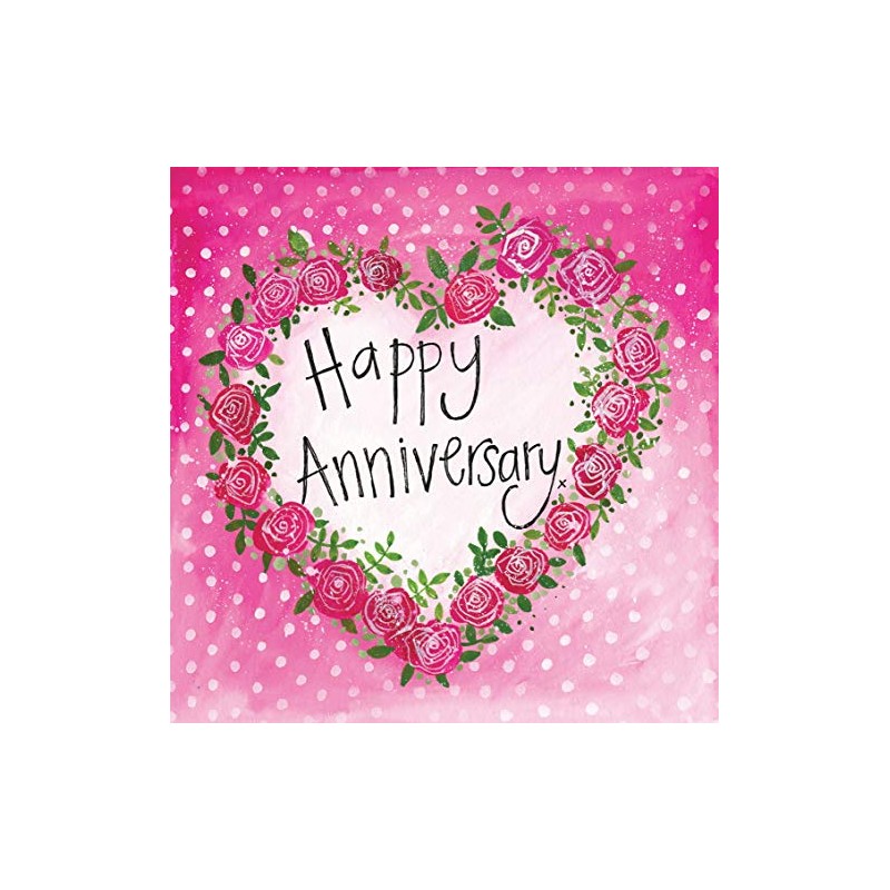 Alex Clark Happy Anniversary Roses Card