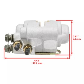 Caltric Rear Brake Caliper W/Pads for Polaris Xplorer 400 250 4X4 1999-2002