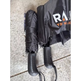 Innovative NIP Rain Alertz Powered Umbrella With Case “RAISE” Logo Set Of 2