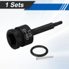 HARFINGTON 1/2" Drive Torx Bit Socket T25 Impact 6 Point
