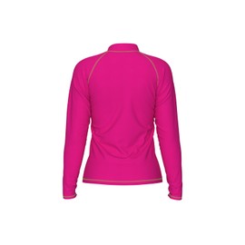 ARENA Women's Vest L/S Graphic Rash Guard Shirt, Freak Rose