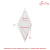 Sew Easy Mini Template – 45° Diamond Quilting & Patchwork