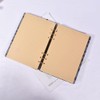 6 Pack A5 Refill Paper, 6 Hole Kraft Paper, Lined,