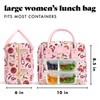 Fit & Fresh Bloomington Lunch Bag for Women - Insulated