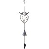 Murataya 6733 Iron Heart Bell Door Bell, Antique Style