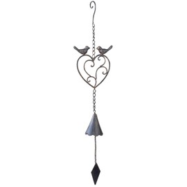 Murataya 6733 Iron Heart Bell Door Bell, Antique Style