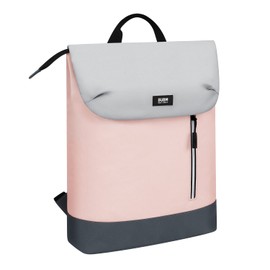 BUBM Women's Laptop Backpack for 15.6 Inch Simple and Elegant Backpack for Travel, University, School and Office (Pink)