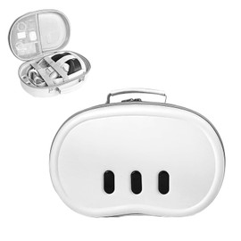 EJOY Hard Carrying Case for Meta Quest 3,Compatible Multiple Compartments fo VR Headset, Controllers and Accessories, Meta Quest 3 Case Suitable for Travel and Home Storage