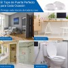 GAMAFOCUS Protector De Pared Tope De Silicona Para Puerta 9