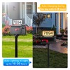 Solar House Numbers For Outside,Solar Powered Waterproof LED Light, Outdoor