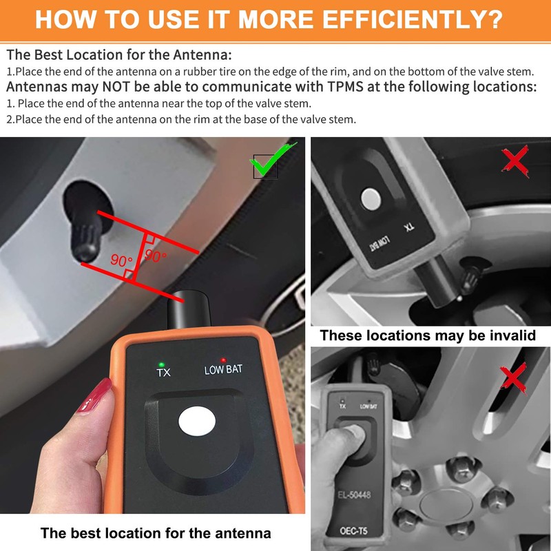 Arozk TPMS Reset Tool for GM Tire Pressure Monitor System