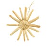 ScandinavianShoppe Straw Ornament Assortment - 36 pc, Natural, H1-9A
