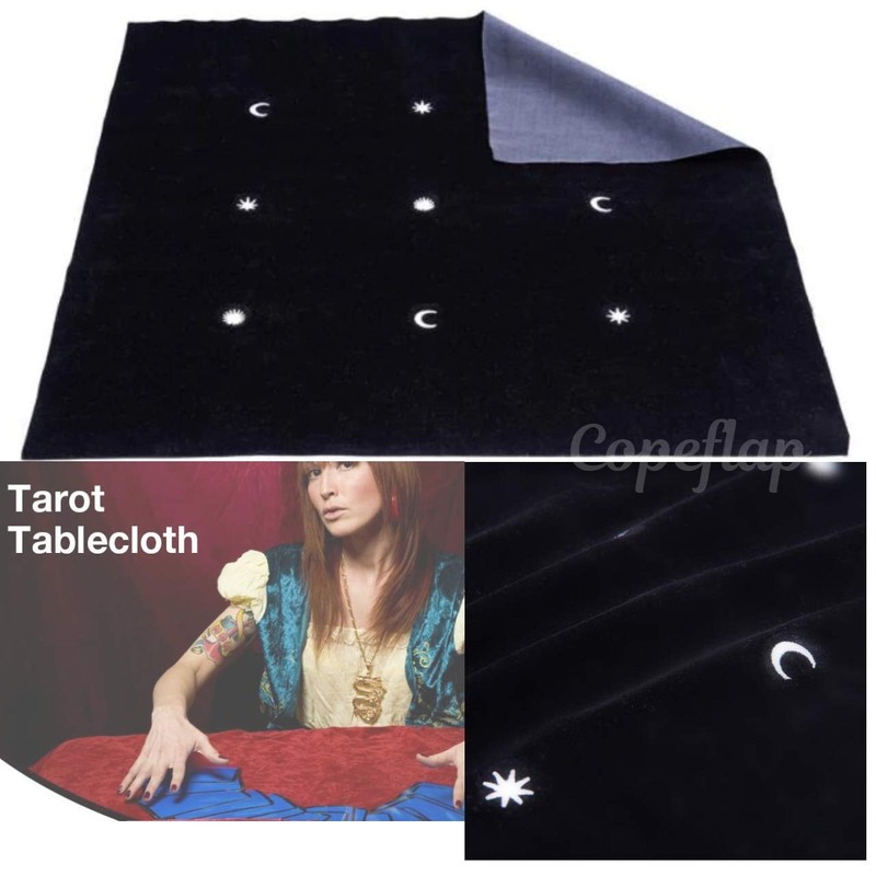 Copeflap Tarot Cloth Velvet Tarot Cloth Pouch Tarot Card Cloth