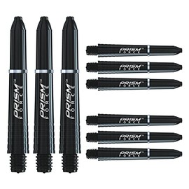 WINMAU Prism Force Dart Shafts - 3 Sets Per Pack (9 Shafts Total)