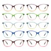 GUD 10 Pack Reading Glasses, Cat Eye Design Readers For