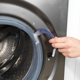 Beldray Deep Clean 3-Piece Brush Set – 3 in 1 Track Scrubber, Small Precision Cleaning, Crevice Tools & Scraper, Dual-Sided Scourer for Grout, Tiles, Window Seals, Sinks, Detailing, Soft Bristles