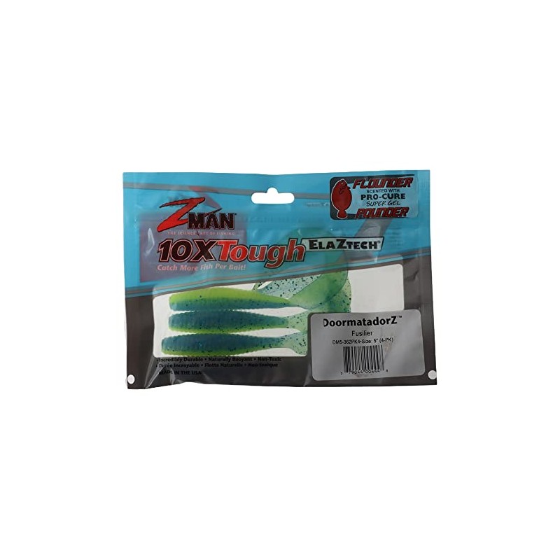 Z-Man DM5-362PK4 Doormatadorz 5" Fusilier 4 Pack