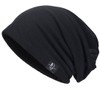 VECRY Men Slouch Hollow Beanie Thin Summer Cap Skullcap (Solid