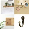 Beilala 12 Pack Coat Hooks Door Wall, Small Single Metal