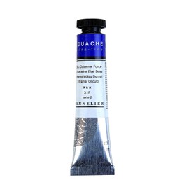 Sennelier Gouache Paint 21 ml, Series 2 Ultramarine Blue Deep