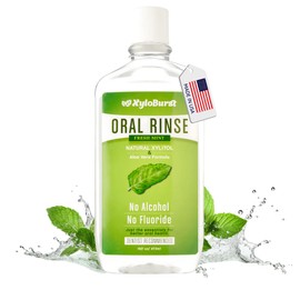 Xyloburst Oral Rinse Mouthwash - Natural Xylitol Mouthwash | Fluoride Free Mouth Wash | Alcohol Free Mouth Wash | Fresh Mint Mouth Rinse | SLS Free