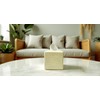 Huitony Marble Tissue Box Cover Square Decorative Stone Klenex Box