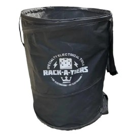 Rack-A-Tiers 51020 Exploding Garbage Can Ultra with Plastic Bottom 19″ x 24″