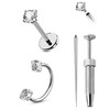 CM Crareesi Mania 20G Nose Rings Hoops 316L Stainless Steel