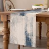 Velvhom Modern Living Room Table Runner Autumn Table Runner Grey
