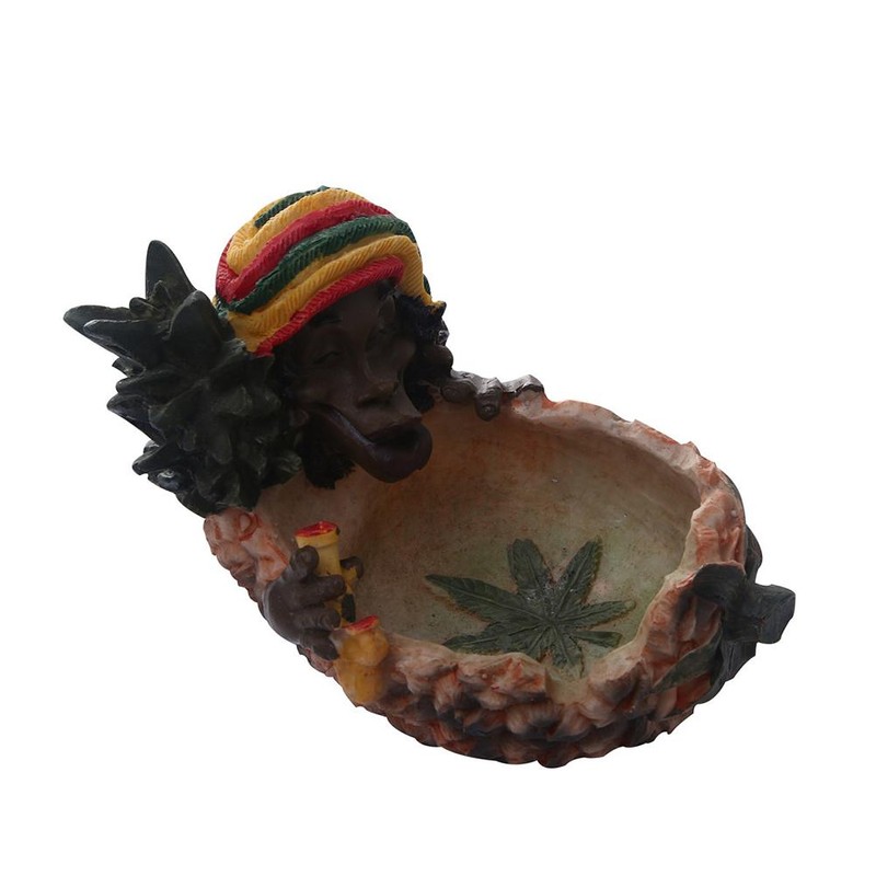 Pineapple Ashtray Resin Pineapple Figurines Smoking Ashtray Ash Holder for