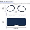 REAVEE Ultra Thin Armless Reading Glasses for Men Women, No