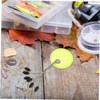 CORHAD 100pcs Shaped Space Beans Rubber Stops Durable Float Stoppers