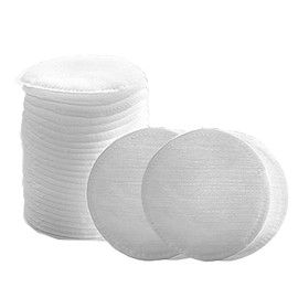 BIUDECO Gentle Makeup Removal 60 Round Cotton Pads Soft Fabric Perfect for Face Sanitary Disposal Ideal for Nail Art