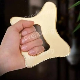 Bangjja Yugi 페이스 얼굴 림프 팔 마사지 방짜유기 어깨 [A. 소형 롤링 핀 세트] Face Lymph Arm Massage Pan-Craft Shoulder [A. Small Rolling Pin Set]