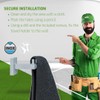 Amig - Bathroom Towel Hook Mod. Isla-5 | Wall-Mounted Towel