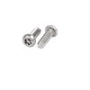 uxcell M2x6mm 304 Stainless Steel Button Head Torx Security Machine