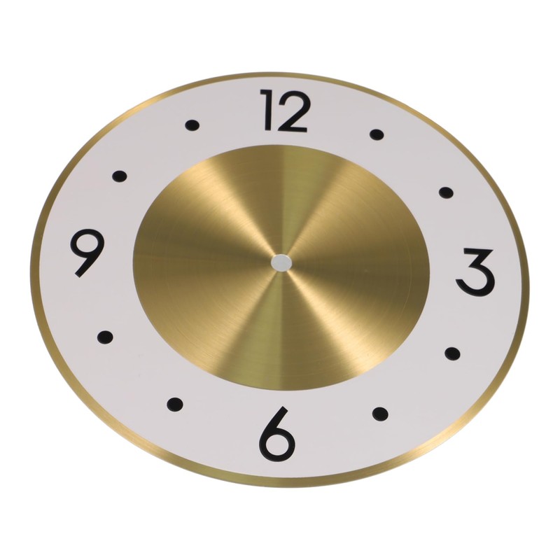 TEHAUX DIY Clock Dial Replacement Sturdy Plastic Numeral Clock Part