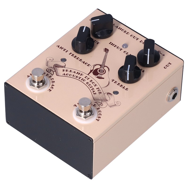 Guitar Preamp Effect Analog Stompbox Pedal Knob Control Audio Accessories