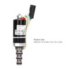 Rotary Solenoid Valve Stainless Steel Hydraulic Pump Control Valve for