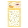 Camio Japan 228143 Makeup Stone, Ribbon Sticker, Yellow